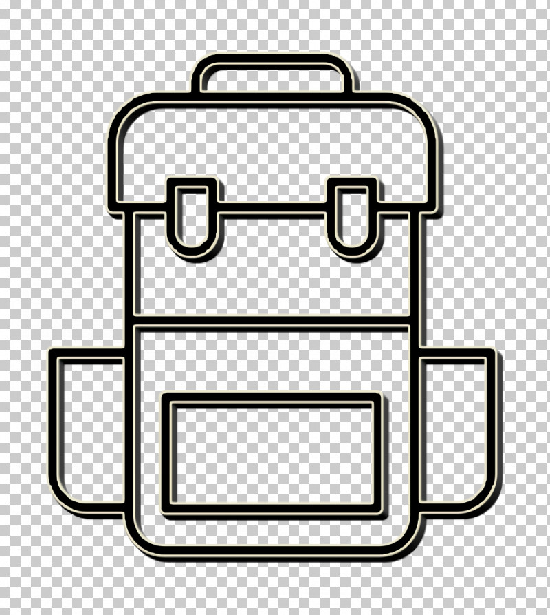Backpack Icon School Icon PNG, Clipart, Backpack Icon, Coloring Book, Line, Line Art, School Icon Free PNG Download