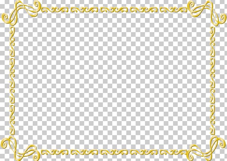 Borders And Frames Gold Desktop PNG, Clipart, Body Jewelry, Border, Borders, Borders And Frames, Chain Free PNG Download