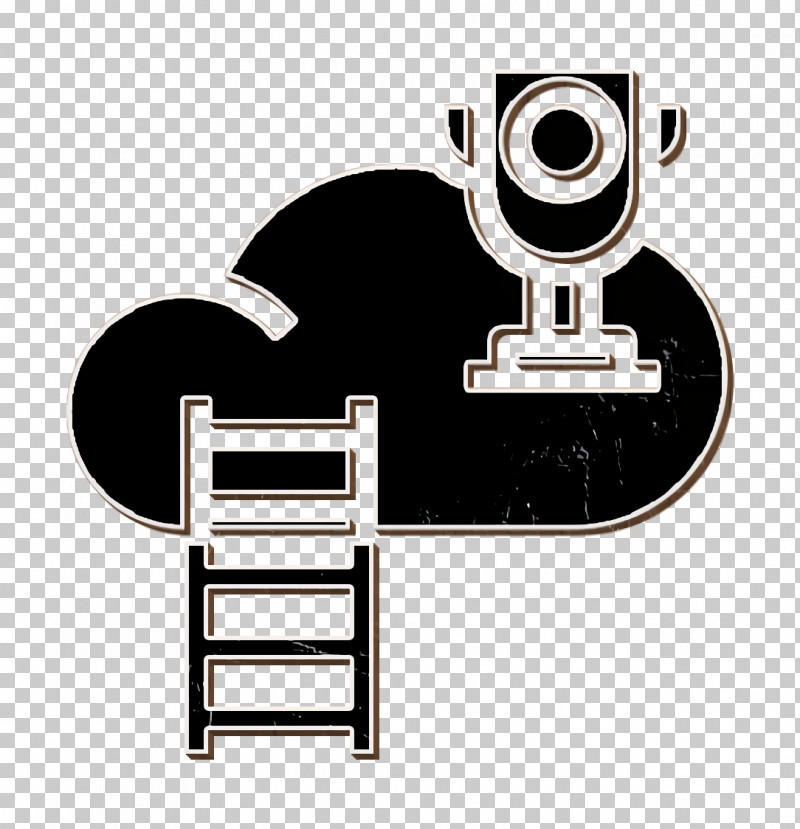Cloud Icon Ladder Icon Startup Icon PNG, Clipart, Blackandwhite, Cloud Icon, Computer Monitor Accessory, Ladder Icon, Logo Free PNG Download