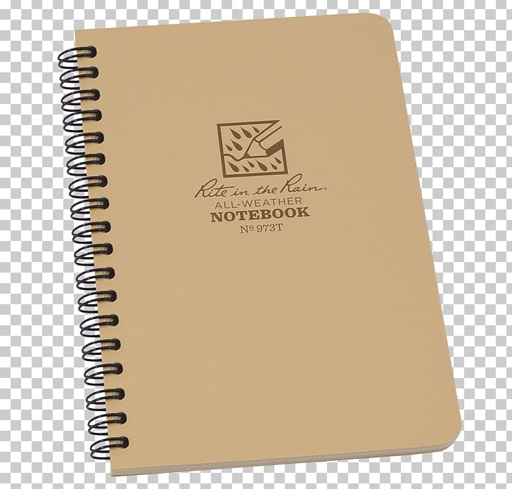 Paper Notebook Rite In The Rain All-Weather Tactical Field Kit: Tan CORDURA Fabric Cover PNG, Clipart, Bookbinding, Book Cover, Notebook, Paper, Rain Free PNG Download