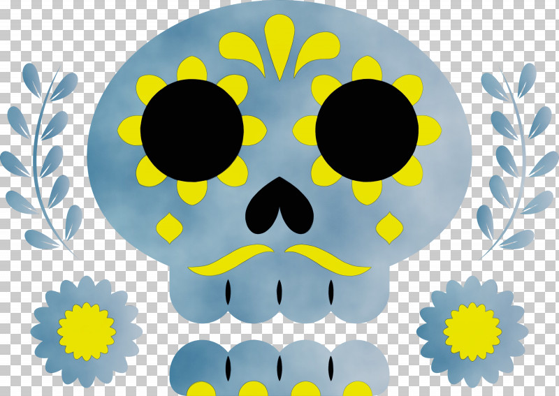 Snout Smiley Yellow Circle Pattern PNG, Clipart, Analytic Trigonometry And Conic Sections, Circle, Computer, D%c3%ada De Muertos, Day Of The Dead Free PNG Download