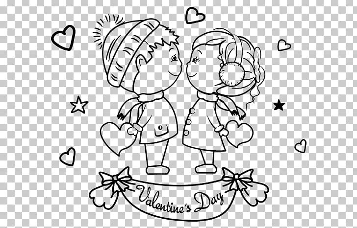 Valentine's Day Drawing Coloring Book Gift Painting PNG, Clipart,  Free PNG Download