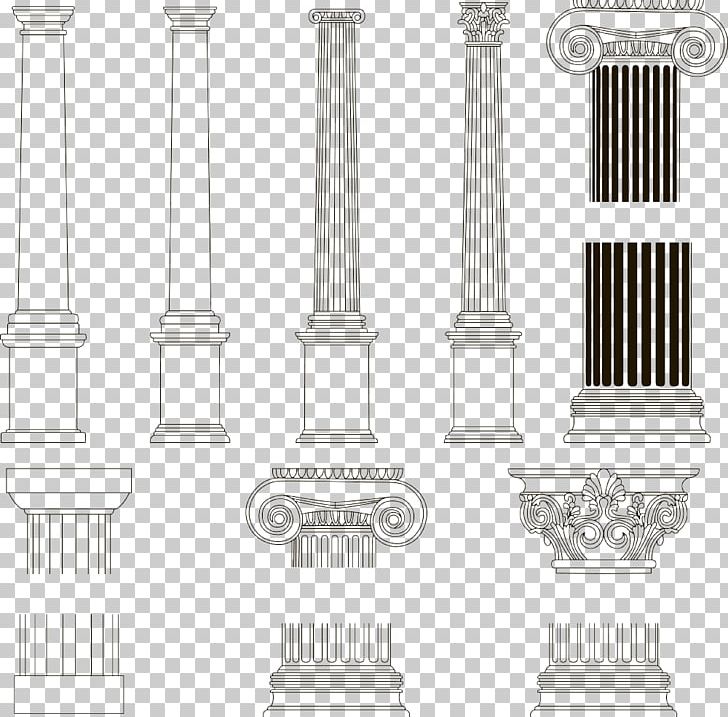 Column Interior Design Services PNG, Clipart, Angle, Black And White, Designer, Diagram, Download Free PNG Download