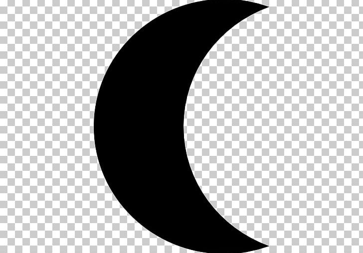 Crescent Moon Computer Icons Lunar Phase PNG, Clipart, Black, Black And White, Circle, Computer Icons, Crescent Free PNG Download
