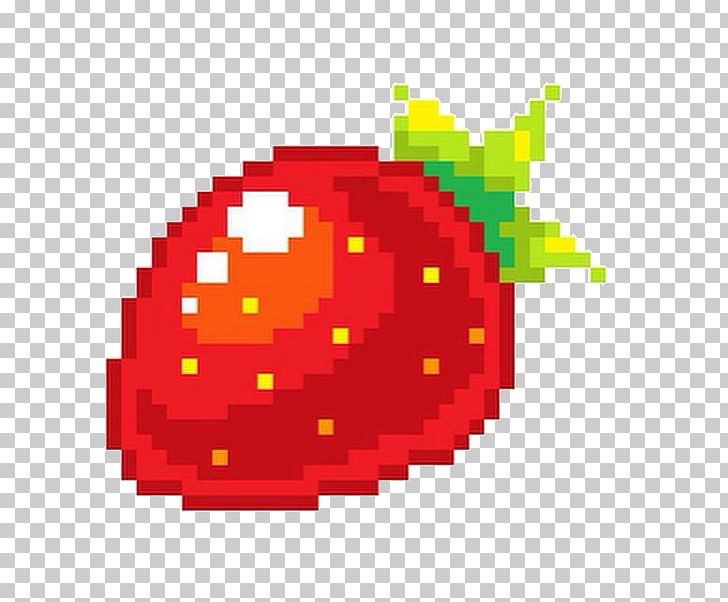 Pixel Art Kawaii Fruit Gamboahinestrosa