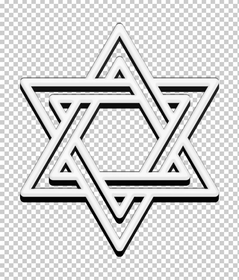 Judaism Icon Jewish Icon Star Of David Icon PNG, Clipart, Black, Black And White, Ersa Replacement Heater, Geometry, Jewish Icon Free PNG Download