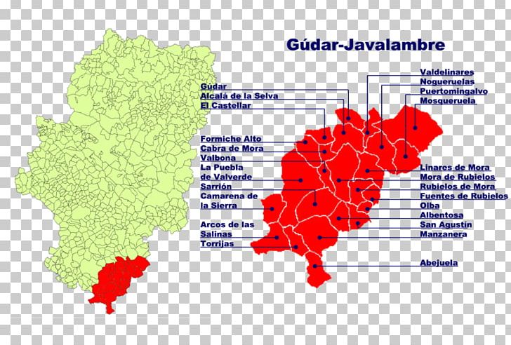 Gúdar Sierra De Javalambre Map Calle Javalambre Comarca PNG, Clipart, Aragon, Area, Comarca, Diagram, Flower Free PNG Download