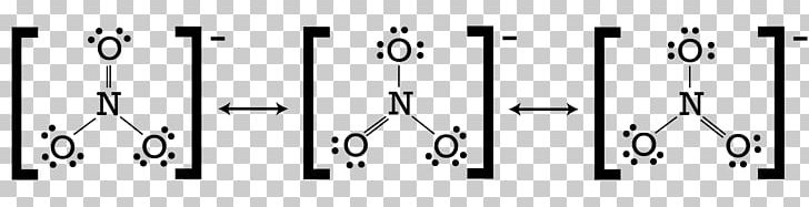 Lewis Structure Nitrate Polyatomic Ion Molecular Orbital Diagram PNG, Clipart, Angle, Bicarbonate, Black And White, Chemistry, Covalent Bond Free PNG Download