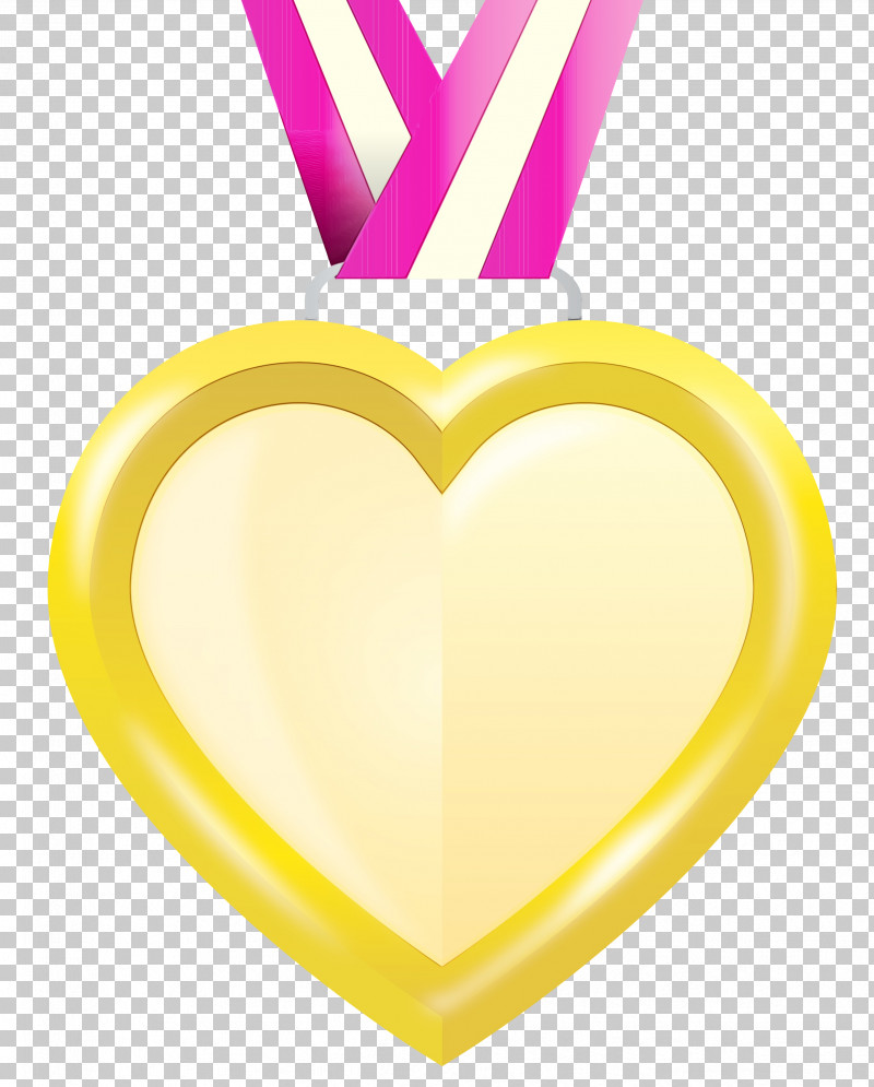 Yellow Font Jewellery M-095 PNG, Clipart, Heart Gold Medal Badge, Jewellery, M095, Paint, Watercolor Free PNG Download