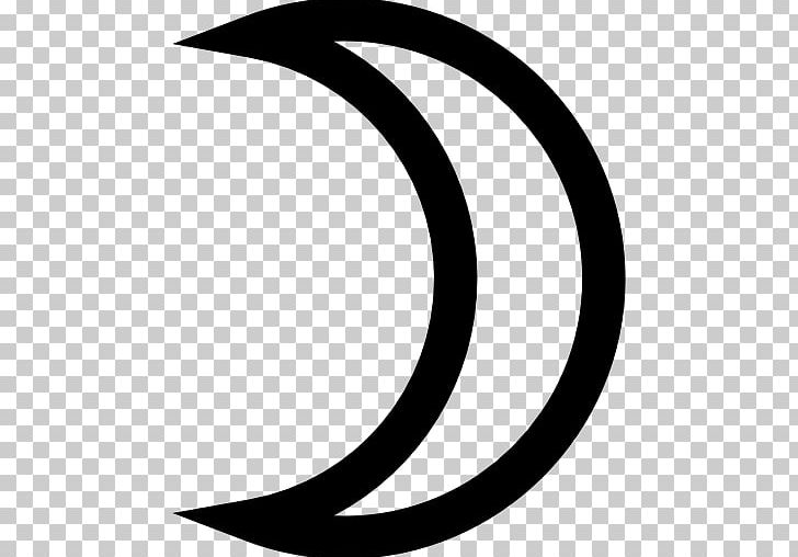 Lunar Phase Crescent Moon PNG, Clipart, Angle, Area, Black, Black And White, Circle Free PNG Download