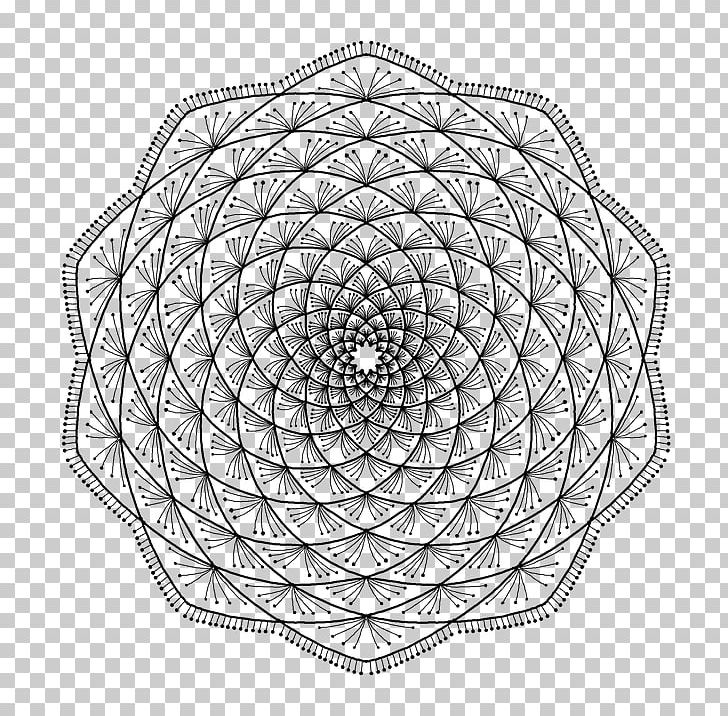 Mandala Geometry PNG, Clipart, Area, Art, Black And White, Circle, Color Free PNG Download