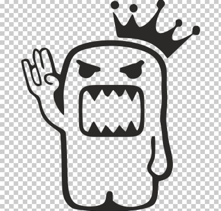 Domo Drawing Sticker Decal PNG, Clipart, Black, Black And White, Cartoon, Character, Coloring Book Free PNG Download