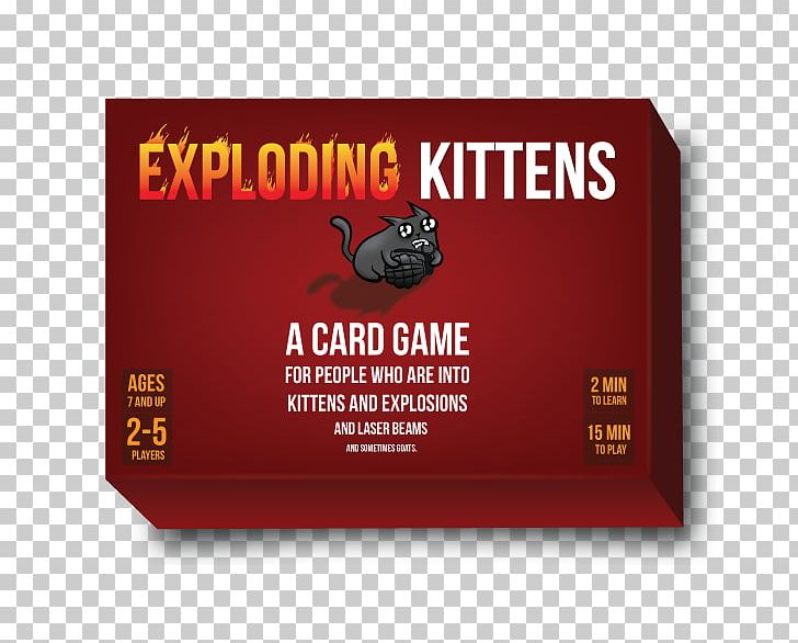 Exploding Kittens Board Game Card Game PNG, Clipart, Advertising, Animals, Board Game, Brand, Card Game Free PNG Download