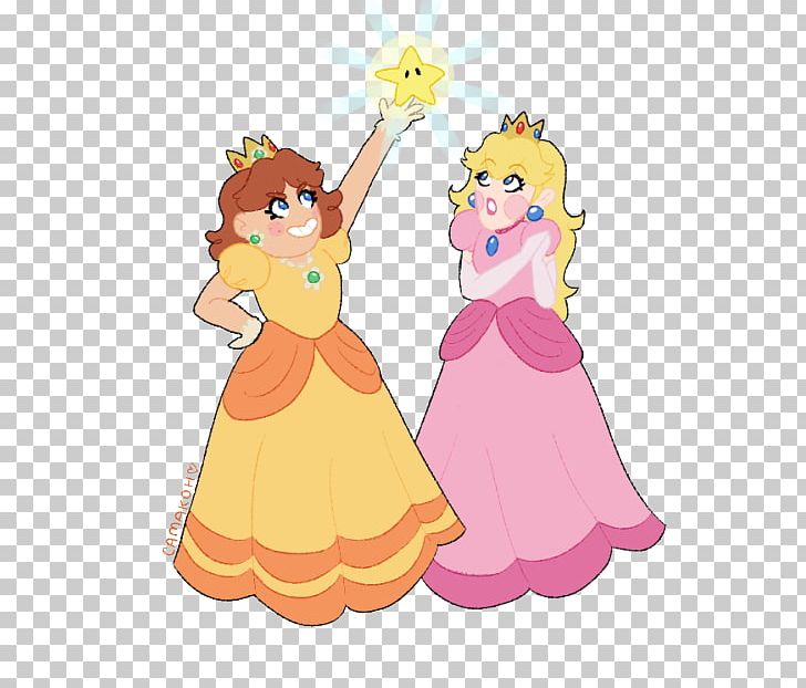 Princess Daisy Princess Peach Common Daisy PNG, Clipart, Art, Cartoon, Character, Color, Coloring Book Free PNG Download