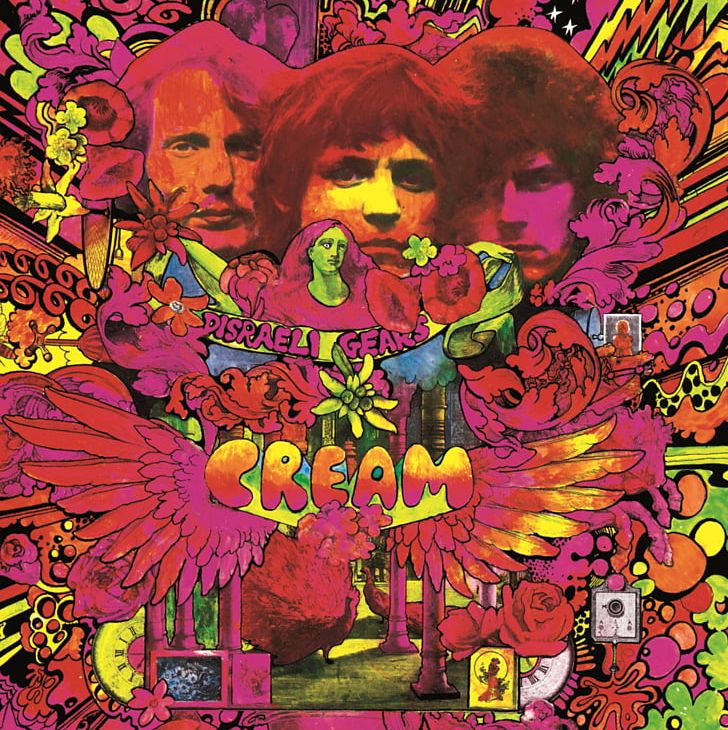 Eric Clapton Cream Disraeli Gears Album Blues PNG, Clipart, Album, Album Cover, Art, Blues, Comic Free PNG Download