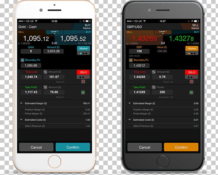 Foreign exchange smart phone preview