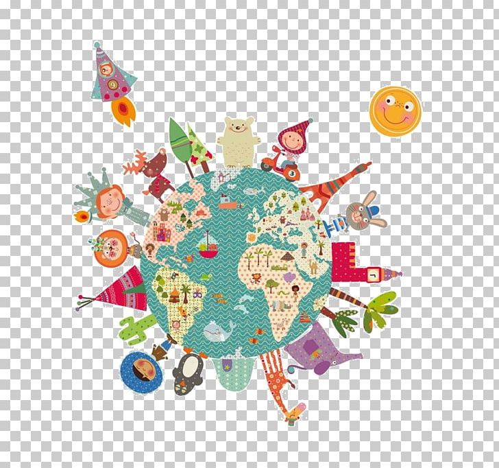 World Map Earth Child Drawing PNG, Clipart, Area, Art, Askartelu, Child, Circle Free PNG Download