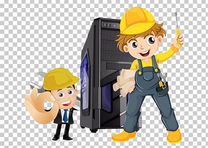 Cartoon Computer Repair Technician Maintenance Portable Network Graphics PNG, Clipart, Animated Cartoon, Animation, Cartoon, Comics, Computer Free PNG Download