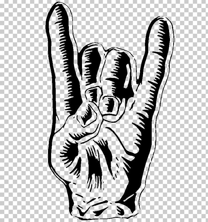 Sticker Visual Arts Rock And Roll Sketch PNG, Clipart, Devil Horns, Rock And Roll, Sketch, Sticker, Visual Arts Free PNG Download