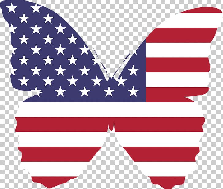 Flag Of The United States Butterfly PNG, Clipart, America, Butterfly, Desktop Wallpaper, Flag, Flag Of The United States Free PNG Download