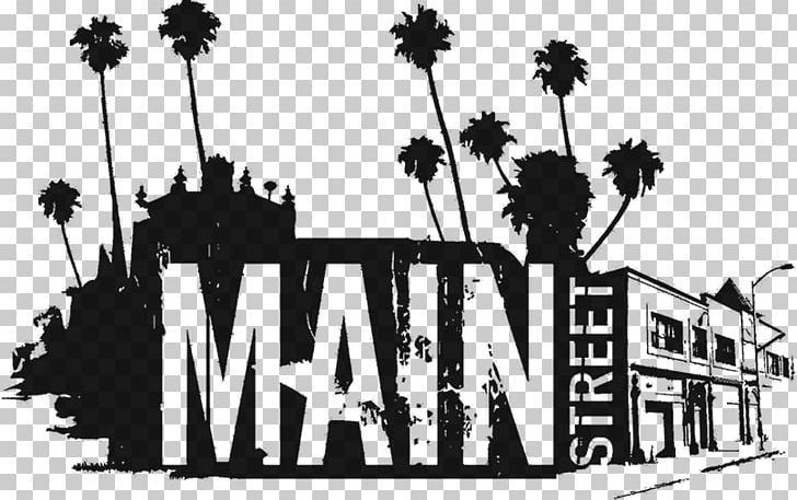 Main Street Santa Monica Logo Brand Santa Fe PNG, Clipart, All The Best, Angeles, Black And White, Brand, Car Free PNG Download