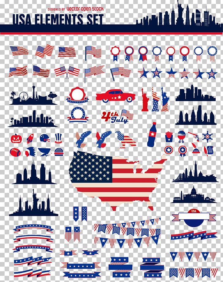 United States PNG, Clipart, Blue, Car, City Silhouette, Design Element, Flag Free PNG Download
