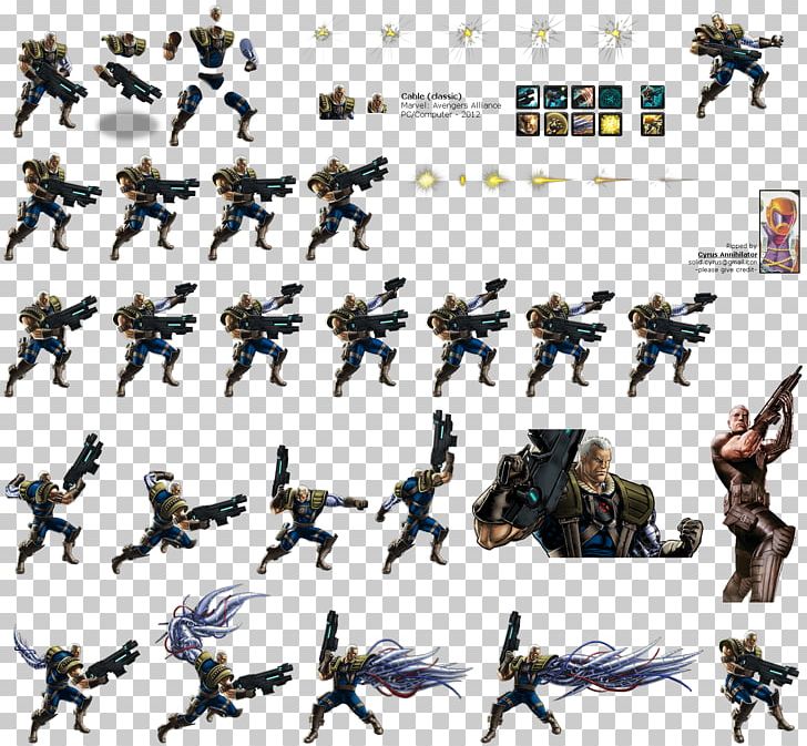Cable Marvel: Avengers Alliance Deadpool Electro Sprite PNG, Clipart, Action Figure, Alliance, Amiga, Amstrad Cpc, Atari Lynx Free PNG Download
