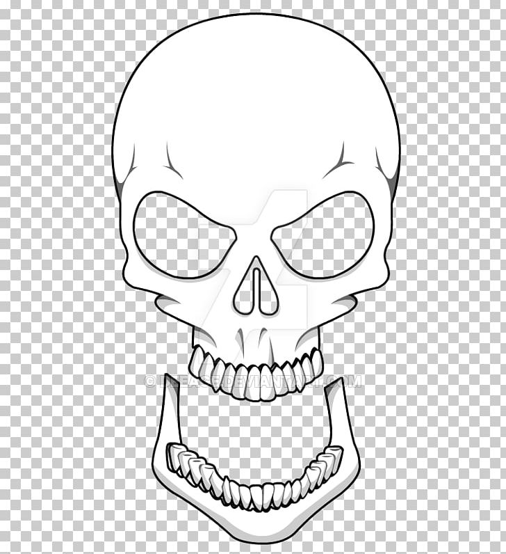 Nose /m/02csf Line Art Skull Drawing PNG, Clipart, Artwork, Black And White, Bone, Cheek, Drawing Free PNG Download
