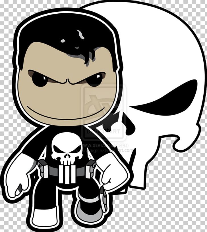 Punisher Illustrator PNG, Clipart, Art, Artwork, Black, Black And White, Cartoon Free PNG Download