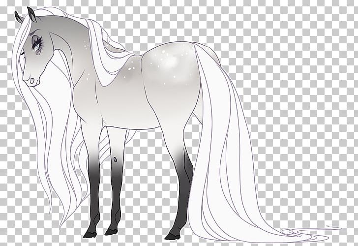 Mane Foal Mustang Stallion Colt PNG, Clipart, Black And White, Bridle, Fictional Character, Foal, Halter Free PNG Download