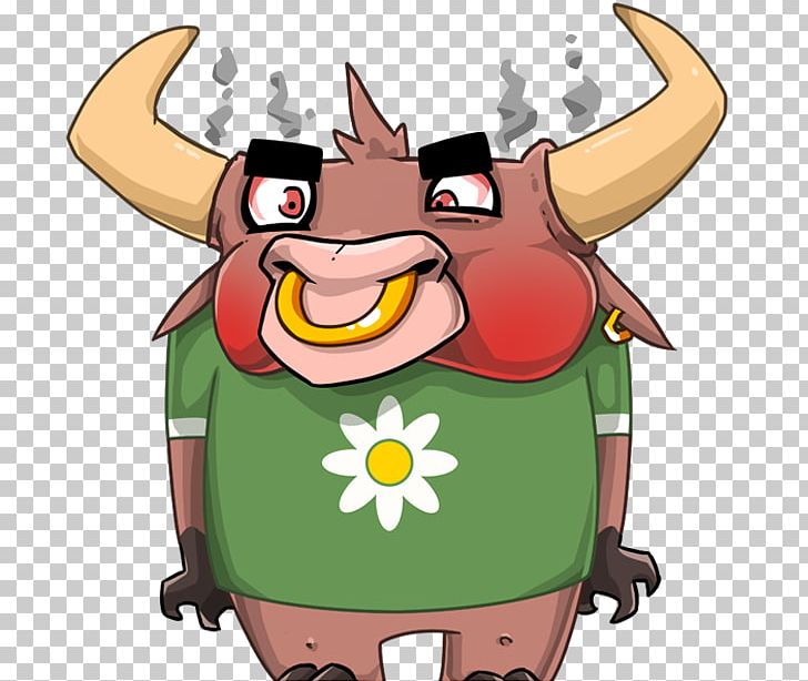 Sticker Messaging Apps Cattle Telegram PNG, Clipart, Cartoon, Cattle, Cattle Like Mammal, Character, Ferdinand The Bull Free PNG Download
