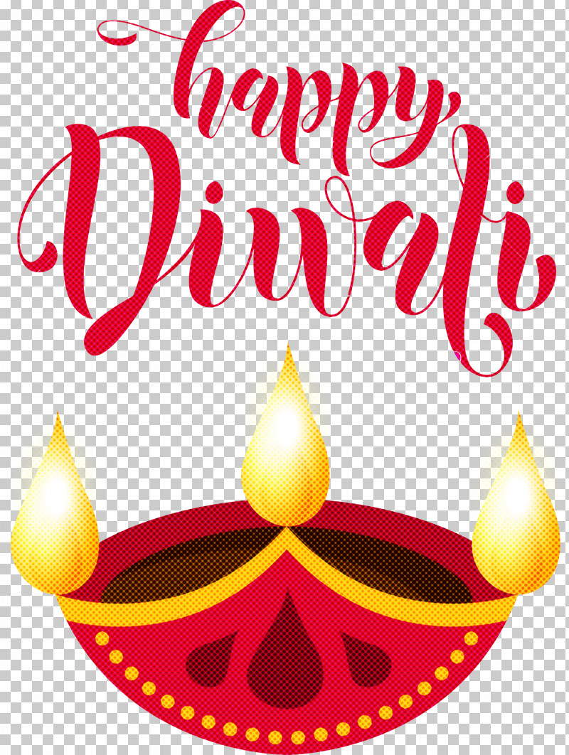 Happy diwali logo design hindu festival of lights Vector Image