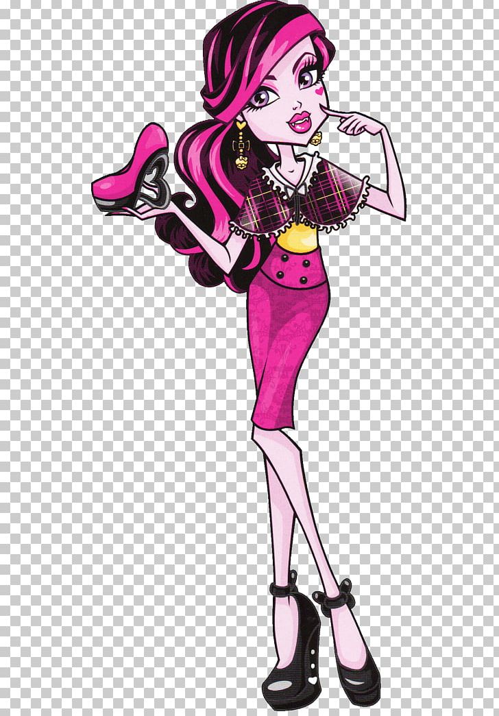 Draculaura Monster High Frankie Stein Cleo DeNile Doll PNG, Clipart, Bratz, Cartoon, Doll, Fashion Design, Fashion Illustration Free PNG Download
