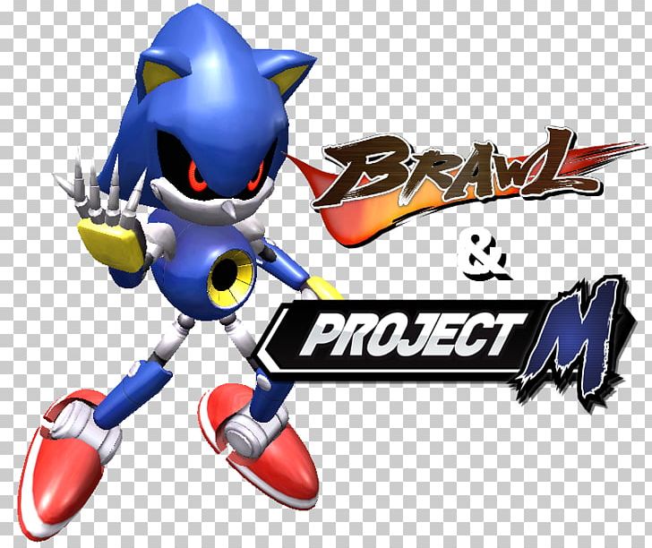 Super Smash Bros. Brawl Metal Sonic Project M Super Smash Bros. Melee Sonic Generations PNG, Clipart, Action Figure, Cartoon, Computer Wallpaper, Fictional Character, Logo Free PNG Download
