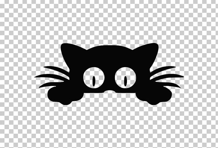 Black Cat Kitten PNG, Clipart, Animals, Bat, Black, Black And White, Black Cat Free PNG Download