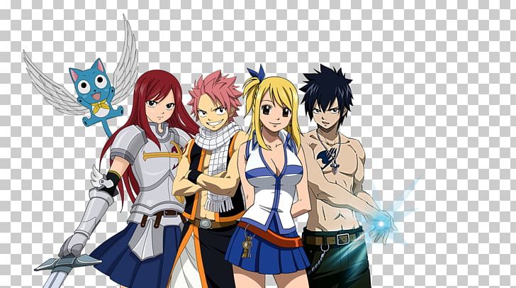 Erza Scarlet Natsu Dragneel Gray Fullbuster Wendy Marvell Fairy Tail PNG, Clipart, Action Figure, Anime, Art, Artwork, Buyucu Free PNG Download