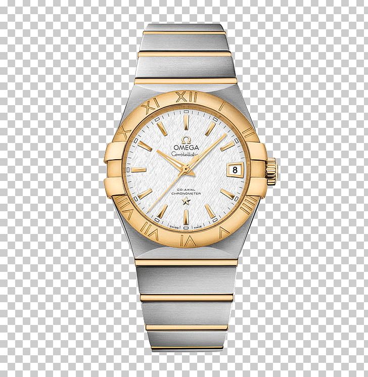 Omega Speedmaster OMEGA Constellation Ladies Quartz Omega SA Watch Jewellery PNG, Clipart, Accessories, Beige, Bracelet, Chronometer Watch, Coaxial Escapement Free PNG Download