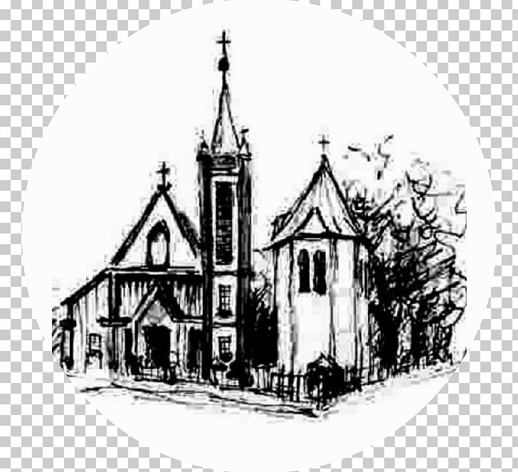Parish Gmina Jednorożec Church History Chapel PNG, Clipart, Almshouse, Black And White, Building, Chapel, Christian Church Free PNG Download