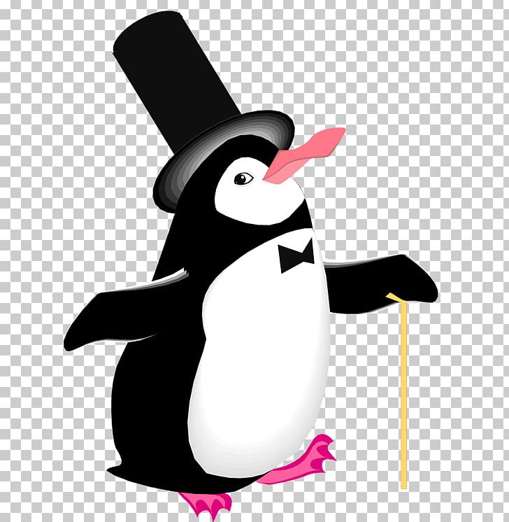 Penguin Tuxedo Top Hat Tux Town PNG, Clipart, Animals, Beak, Bird, Clothing, Dress Free PNG Download