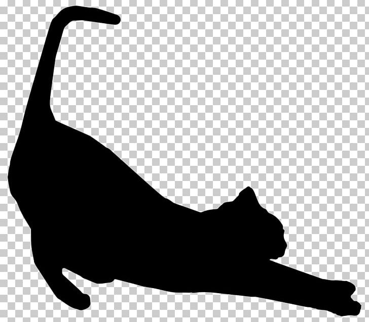 Cat Kitten Silhouette PNG, Clipart, Animals, Animal Silhouettes, Art, Black, Black And White Free PNG Download