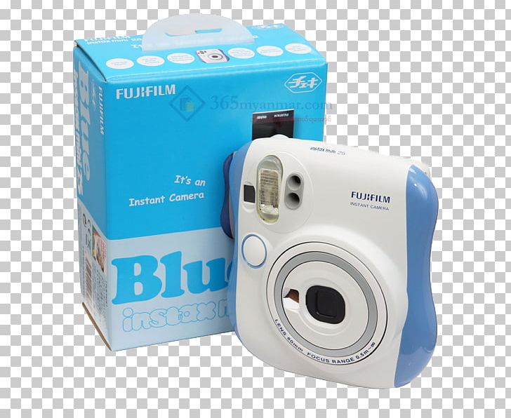 Instant Camera Photographic Film Fujifilm Instax Mini 25 PNG, Clipart, Blue, Camera, Camera Lens, Cameras Optics, Digital Camera Free PNG Download