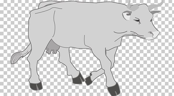 Dairy Cattle Ox PNG, Clipart, Animals, Animated Film, Artwork, Black And White, Cartoon Free PNG Download