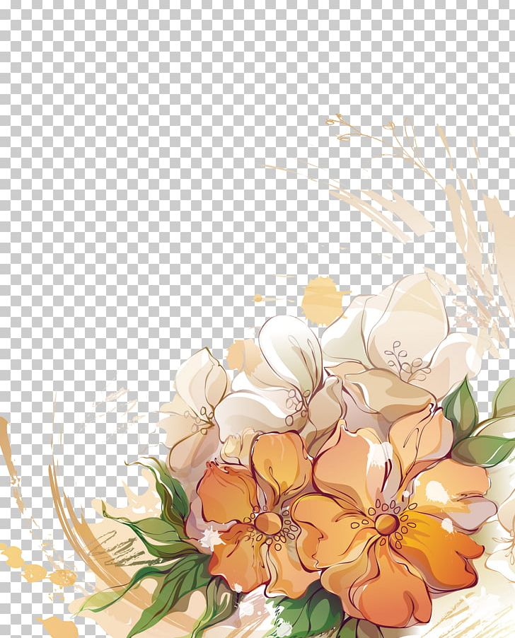 Flower Drawing PNG, Clipart, Color, Computer Wallpaper, Cut Flowers, Digital Image, Floral Design Free PNG Download