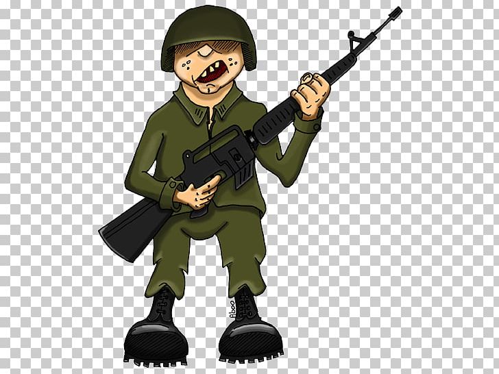 Cartoon Army Man - Army Military