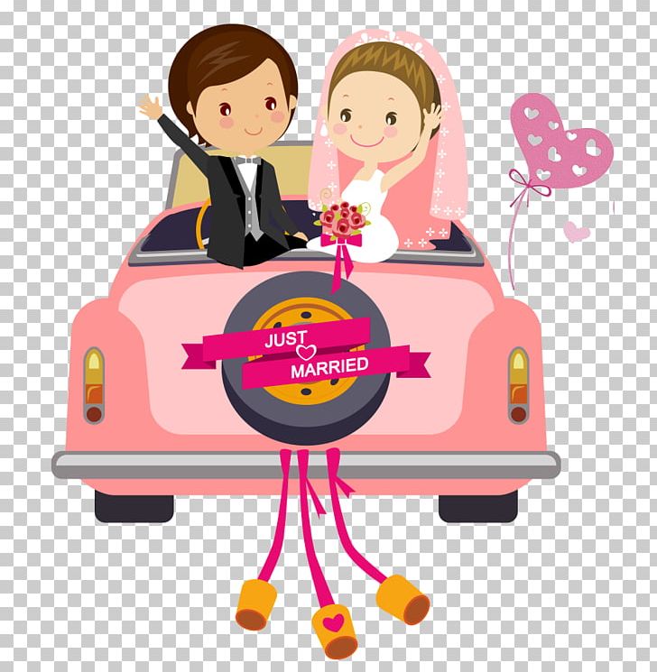 Wedding Invitation Cartoon Illustration PNG, Clipart, Art, Bride, Bridegroom, Bride Groom, Car Rental Free PNG Download
