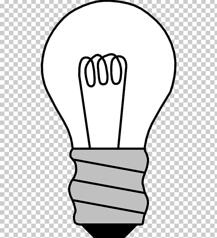 Incandescent Light Bulb Lamp PNG, Clipart, Area, Black, Black And White, Computer Icons, Electrical Filament Free PNG Download