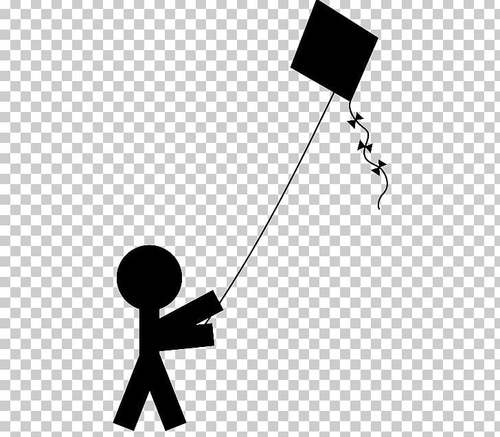 Kite Silhouette PNG, Clipart, Angle, Area, Black, Black And White, Child Free PNG Download