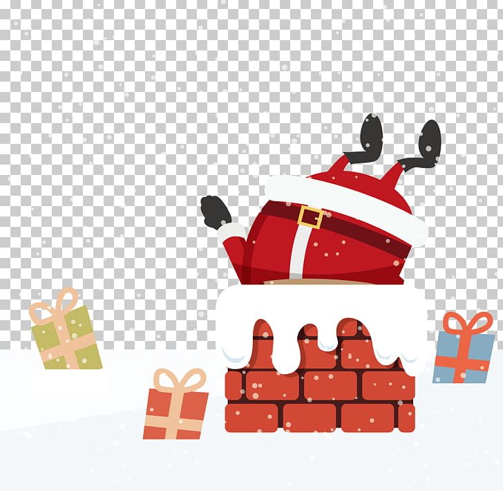 Santa Claus Chimney Png Clipart Area Balloon Cartoon Boy