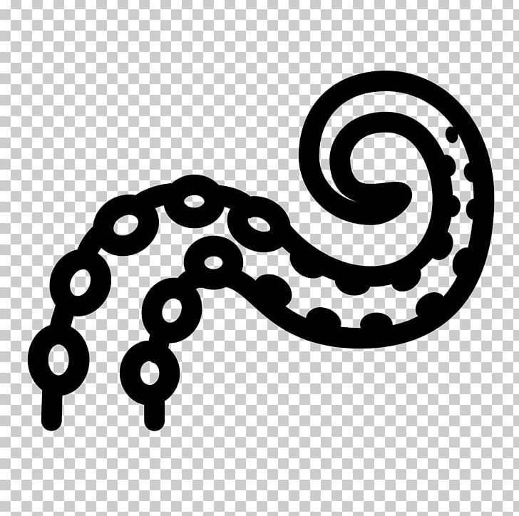 Computer Icons Tentacle Octopus PNG, Clipart, Black And White, Body Jewelry, Cephalopod, Circle, Computer Icons Free PNG Download