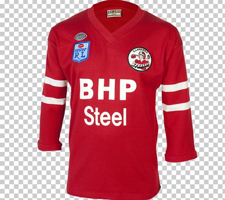 National Rugby League Illawarra Steelers St. George Illawarra Dragons T-shirt Manly Warringah Sea Eagles PNG, Clipart, Active Shirt, Brand, Clothing, Jersey, Long Sleeved T Shirt Free PNG Download